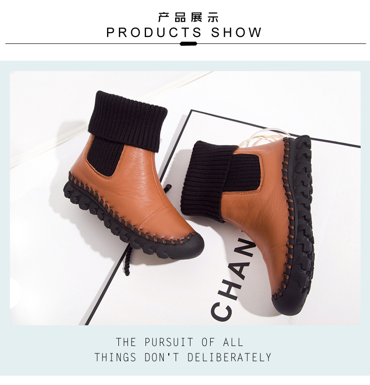 Bottes femme en En cuir - Ref 3355429 Image 38