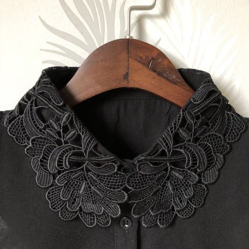 Manufacturer's new product launch, water-soluble embroidered fake collar, fake collar, embroidered exquisite fake collar, women's clothing accessories