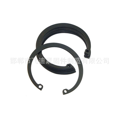厂家直销 GB896发黑开口挡圈 国标E型挡圈 卡簧E型挡圈 批发
