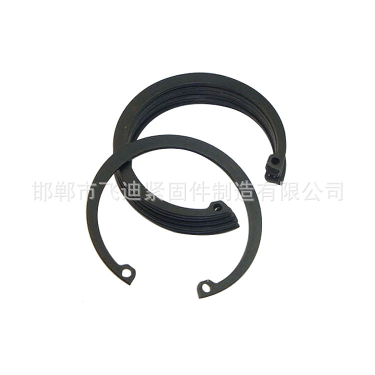 厂家直销 GB896发黑开口挡圈 国标E型挡圈 卡簧E型挡圈 批发
