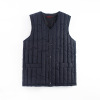 Vest winter keep warm Down cotton clothes Vest man Korean Edition handsome waistcoat thickening