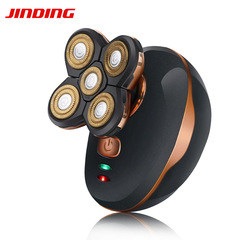 Goldendome Electric Shaver, Head Shaver with Five-Head Charging Waterproof Self-Glowing Mustache Razor