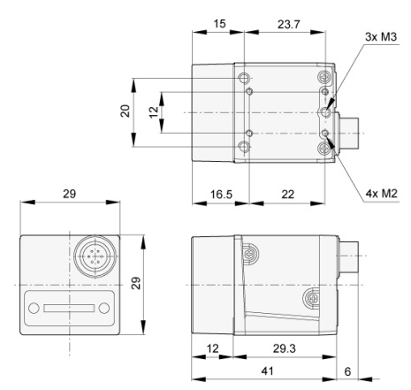 德国面阵Basler巴斯勒   acA2500-14um 面阵相机