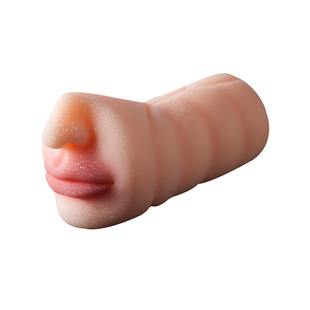 YG-M007 Deep Throat Famous Device A Adult Products Masturbation Cup Masturbation Mouth Teeth Double Hole Masturbation Reverse Masturbation