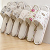 Summer slippers suitable for men and women for beloved indoor, non-slip slide platform, cotton and linen