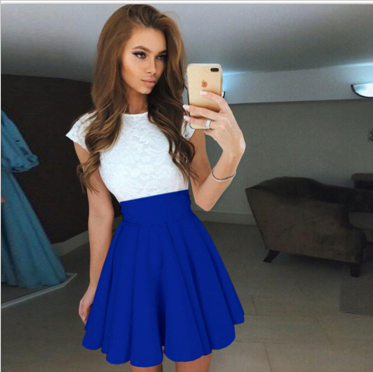 Lace Patchwork Dress Image 4