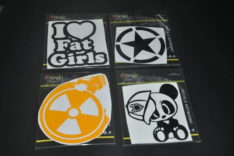 Individual retroreflective sticker, custom-made, new collection