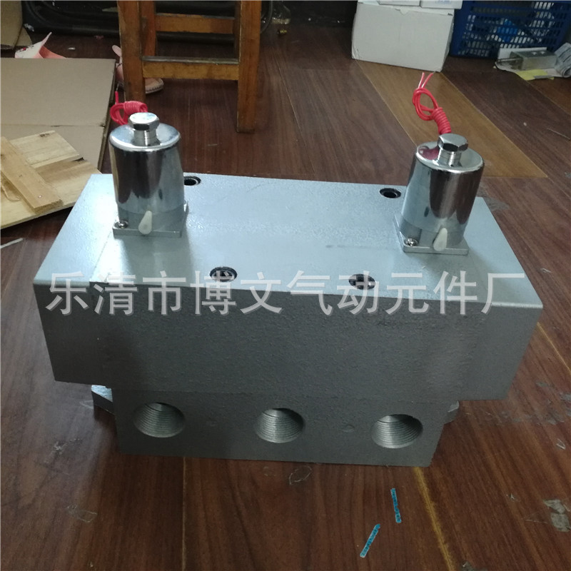 K25D2H-25二位五通双电控换向阀1寸DN25螺纹