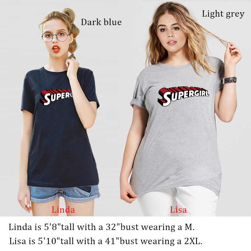 wholesale SUPERGIRL hero blouse women s t-shirt summer short sleeves NSSN490