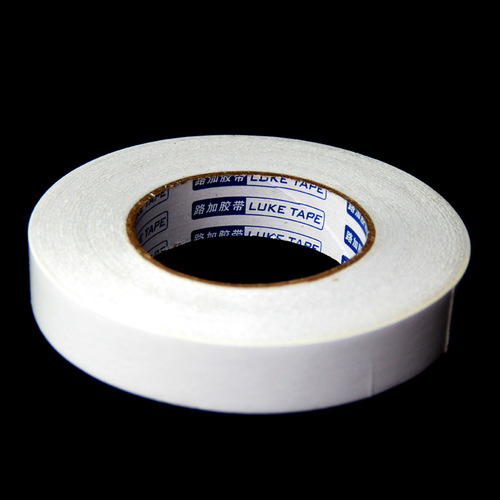 Manufacturer's wholesale cotton paper base material printing embroidery adhesive cloth leather special strong strong adhesive thin oily double-sided tape