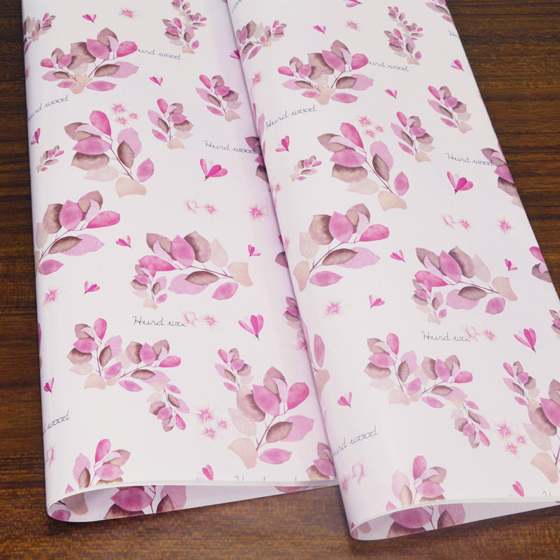 Verano Flamingo tortuga hoja fresca serie regalo caja de regalo papel de embalaje ins estilo material de embalaje