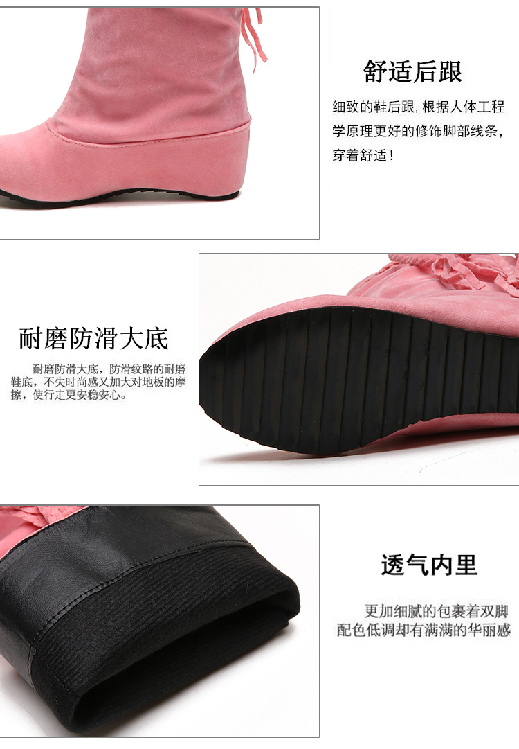 Bottes femme en Daim - Ref 3354693 Image 15