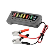 汽车 12V 电瓶测试仪 battery tester 摩托 电瓶车 蓄电池检测仪