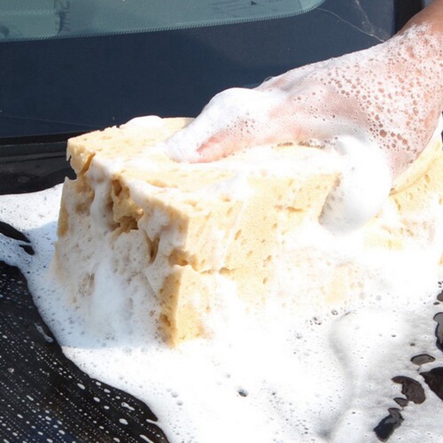 Car wash sponge, coral honeycomb foam, car wiping foam, car beauty cleaning and decontamination supplies, absorbent cotton for car wiping