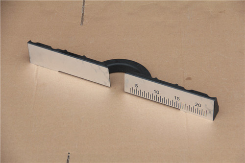 10 inch 255 aluminum saw machine accessories backer baffle crossbar cutting machine power tool accessories wholesale baffle
