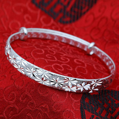 jewelry Silver bracelet Gypsophila Bracelet Jewelry Manufactor wholesale One piece On behalf of Stall Best Sellers gift