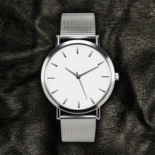WISH爆款女士網帶手表4色 創意石英時裝表一件代發亞馬遜watches
