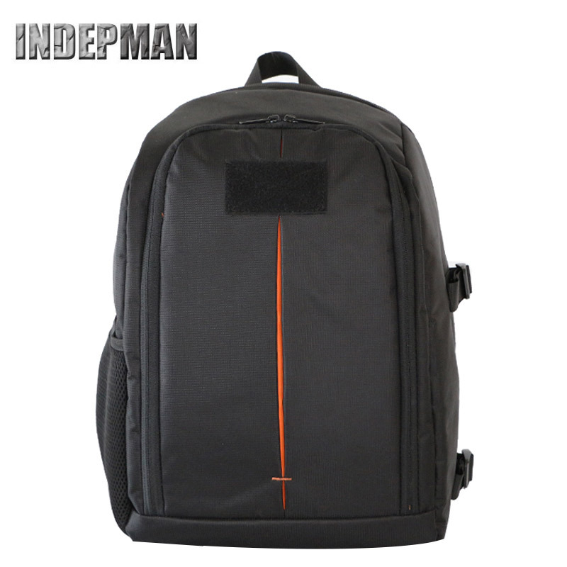 新款耐磨抗震单反相机包男女休闲双肩摄影包尼龙料多功能相机背包