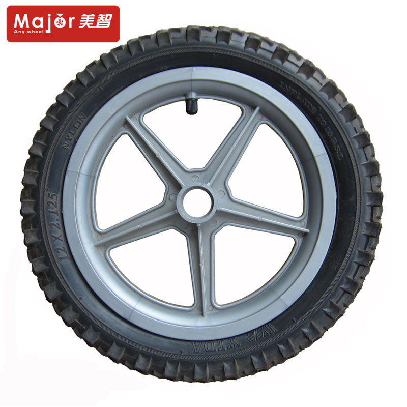 橡胶轮，充气轮，轮子，铁轮辐轮子，手推车轮子