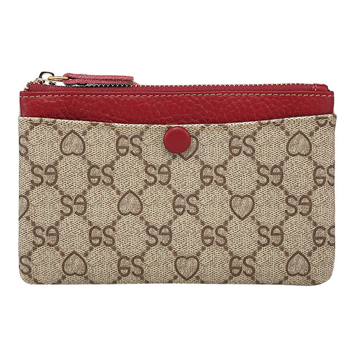 Dropshipping women's small coin purse for women 2024 new European and American big-name printed mini zipper coin bag card holder