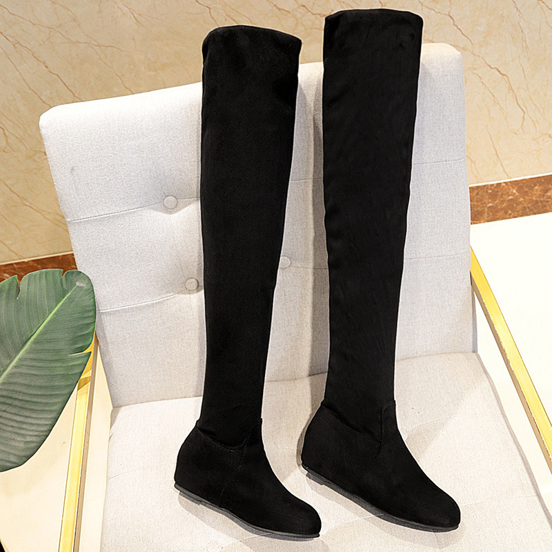 Bottes femme en Daim - Ref 3354315 Image 8