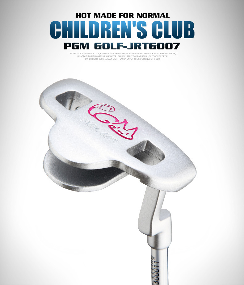 Gậy golf PGM cho bé trai và bé gái, gậy putter tập golf cho người mới bắt đầu, thân thép không gỉ — JRTuG007 đen đỏ 3-5 tuổi, JRTuG007 đen đỏ 6-8 tuổi, JRTuG007 đen đỏ 9-12 tuổi, JRTuG007 màu hồng 3-5 tuổi chi tiết 9