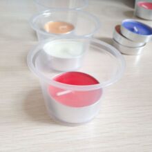 批发小底杯蜡烛防风杯一次性试喝塑料杯调料饮用品尝杯