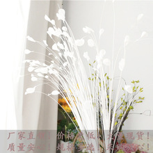 Màu sậy hoa trắng con công cỏ mô phỏng đám cưới đạo cụ T nền tảng trang trí đường hoa hoa đạo cụ bố trí Sân cỏ nhân tạo