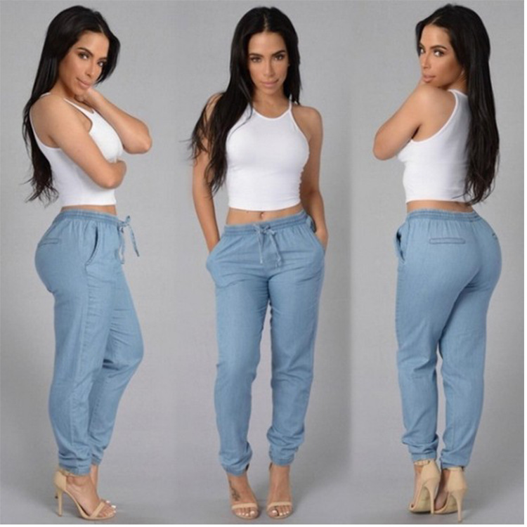 Women'S Jeans Show Thin Little Feet Jeans Women