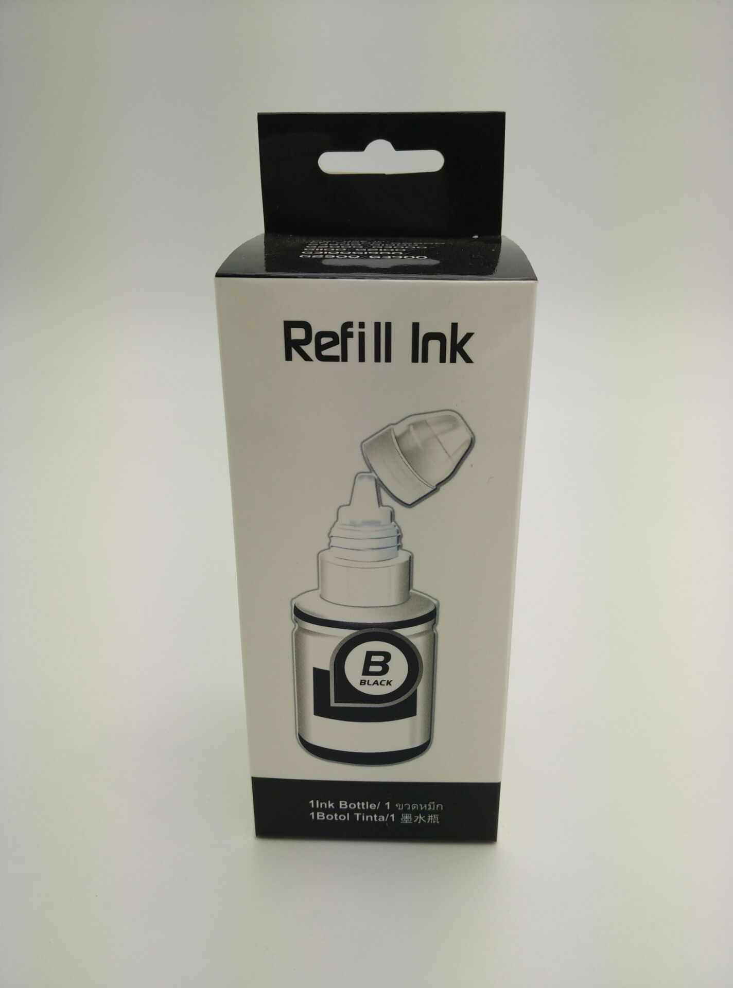 佳能仿原装瓶带包装墨水BK