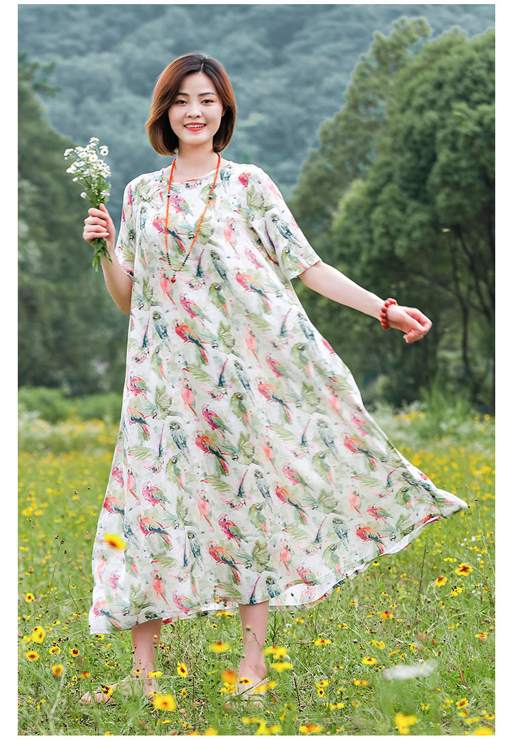 Robe femme BRANCHE en Tiansi - Ref 3328344 Image 20
