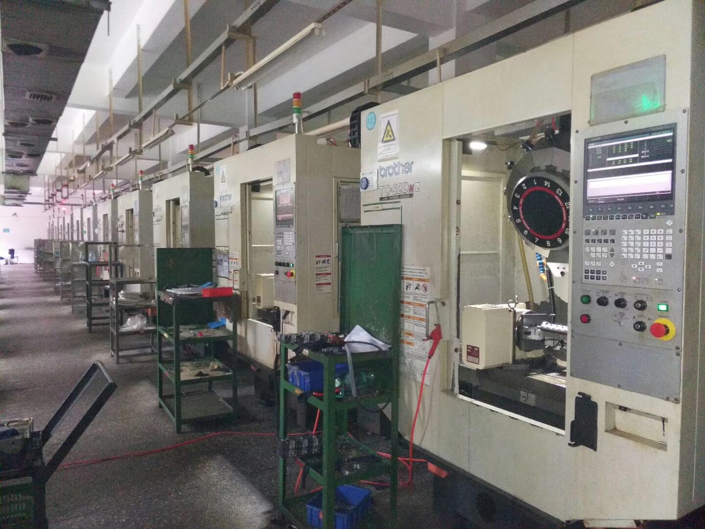 二手原装日本兄弟（Brother)钻攻中心TC-S2D、二手进口加工中心