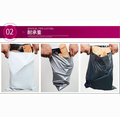Silver thickened express bag manufacturer wholesale delivery packaging bag gray express bag logistics waterproof packaging bag