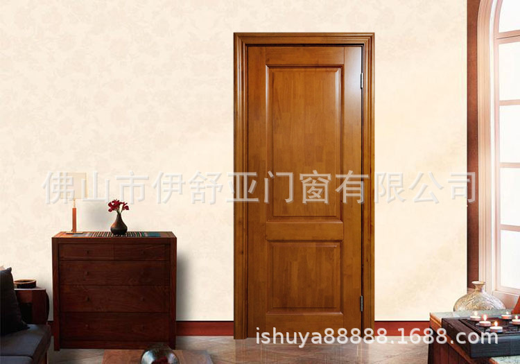 Elegant and Fashionable Carved Finger-mounted Oak Door Deep Carved Flat Carved Craft Courtyard Indoor Entrance Room Flat Open Suit Door