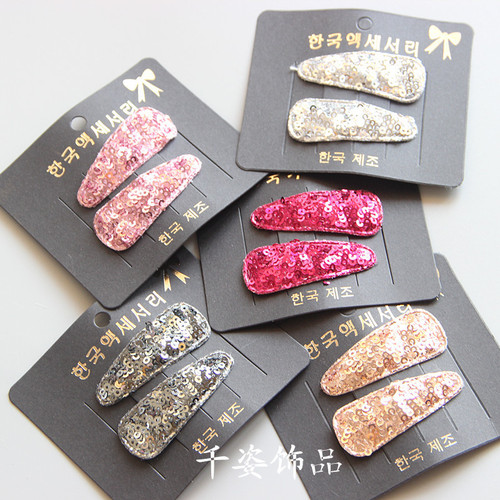 Manufacturer of Korean-style hair accessories, sparkling hair clips, children's BB clips, and girls' hair clips