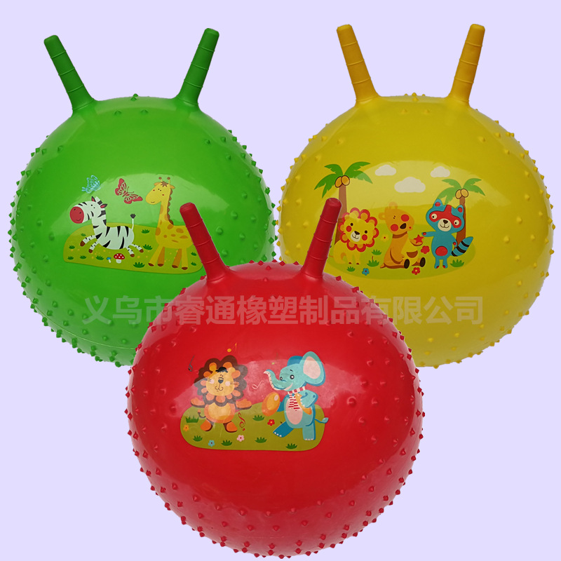 Children's inflatable massage ball sensorics for training