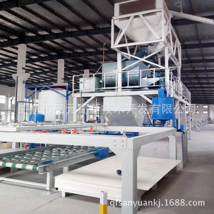 数控水泥发泡防火门芯板设备 山东玻镁门芯板设备 全国销售厂家