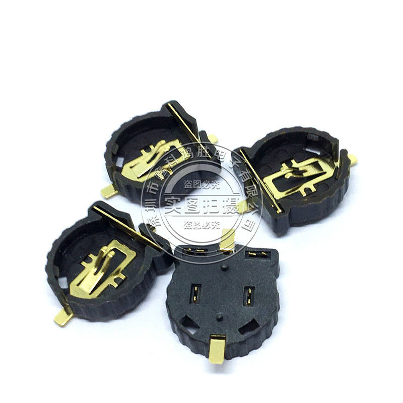 贴片 CR1220 电池座 CR1220 贴片纽扣电池座电子