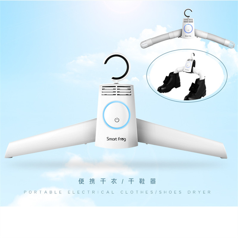 Card frog smartfrog miniature Mini Electric Clothes Dryer A business travel travel fold Portable Season coat hanger