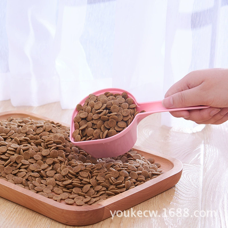 Корм для кошек корм для собак ложка портативная пластиковая ложка для еды Лопата корм для домашних животных поставляет производители оптовый цвет