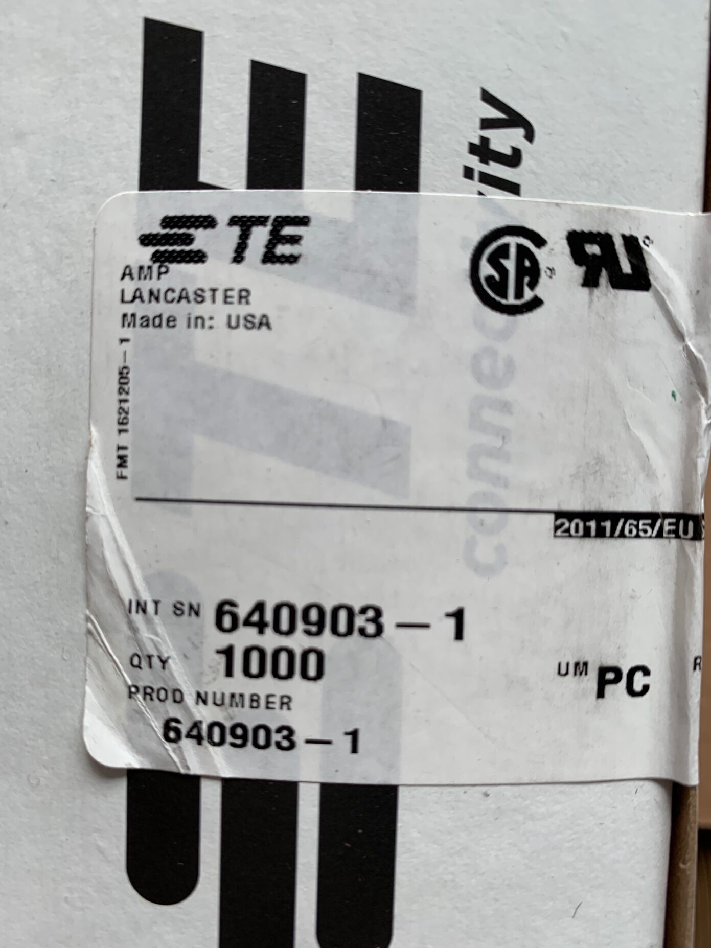 现货供应原厂正品 TE 640903-1 端子-阿里巴巴