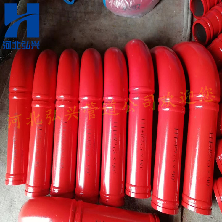 天泵加直段 砼泵耐磨加长弯头 泵车专用加直段