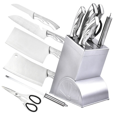 阳江菜刀 厨房刀具套装 不锈钢家用套刀 厨用礼品7件套刀具