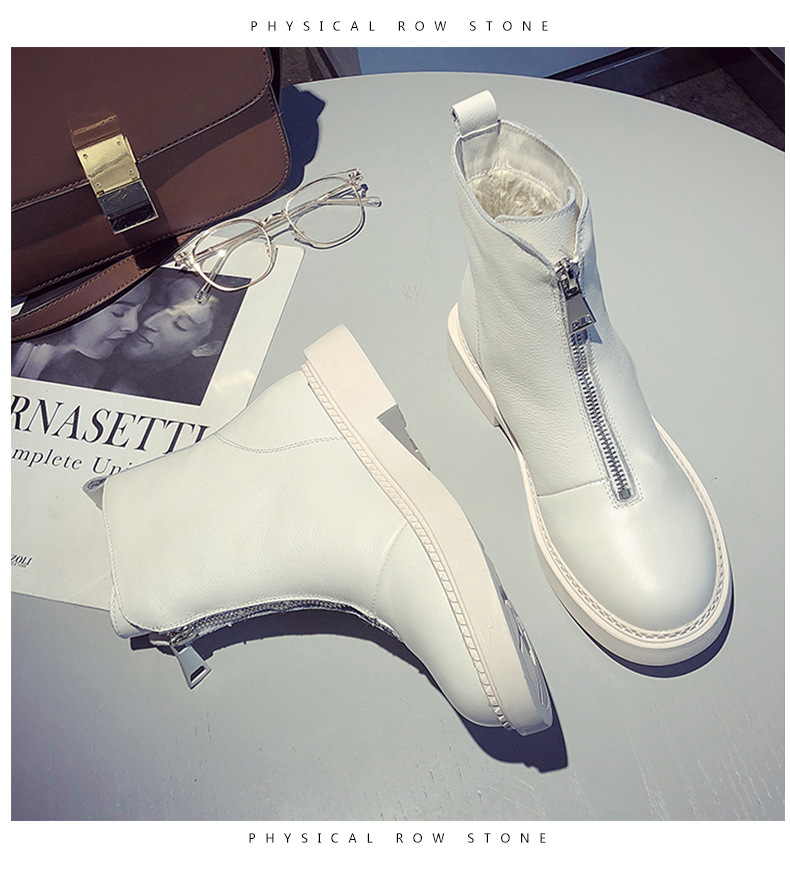 Bottes femme DAFEIOU     en En cuir - Ref 3354753 Image 24