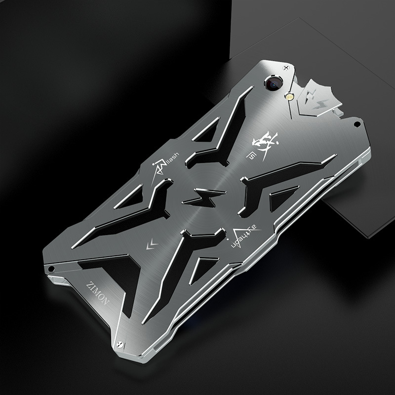 SIMON THOR Aviation Aluminum Alloy Shockproof Armor Metal Case Cover for OPPO A83