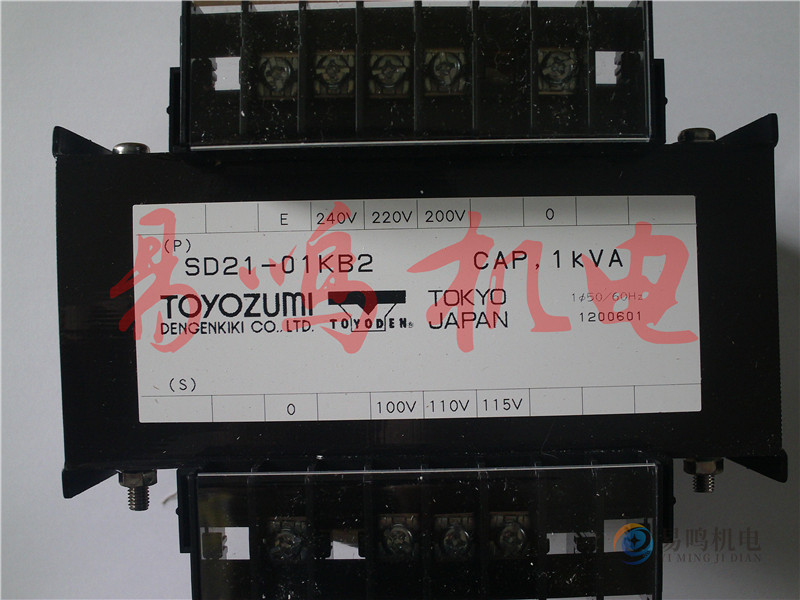 日本丰澄电机TOYOZUMI变压器SD21-01KB2