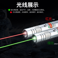 High Power USB Laser Pen Aluminum Alloy Flashlight Starry Rechargeable Laser Pen Sales Indicator Pen Wholesale