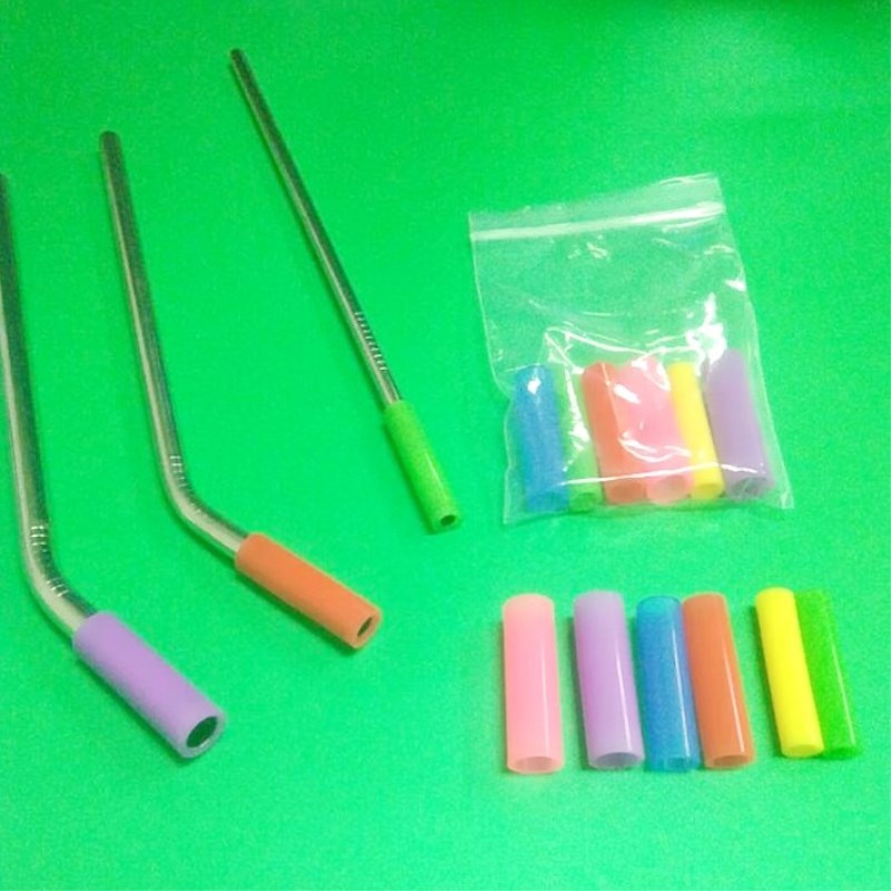 供应食品级硅胶吸管 硅胶套管 彩色硅胶吸管 无毒无味硅胶管