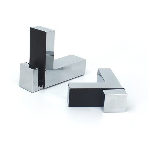 F-shaped glass clip, fish mouth plywood holder, bathroom kitchen glass holder, shelf fixing clip glass holder