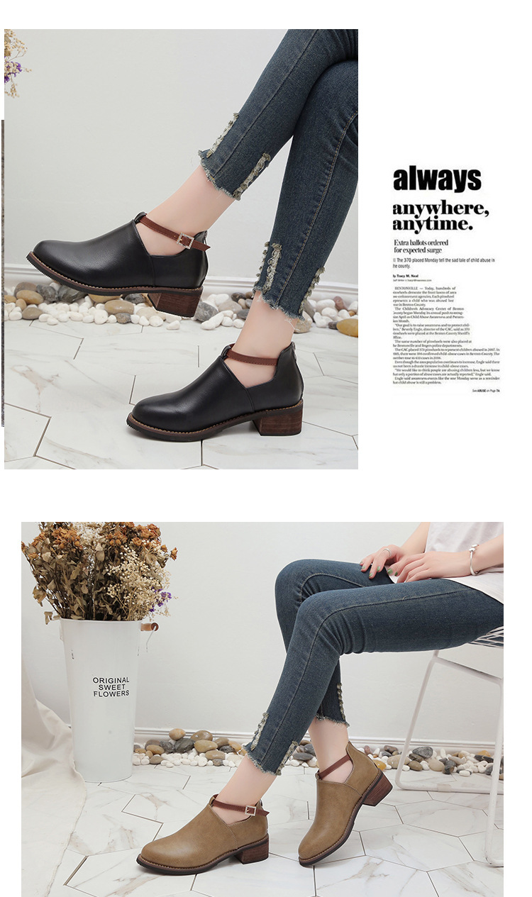 Bottes femme en PU artificiel - Ref 3355107 Image 16